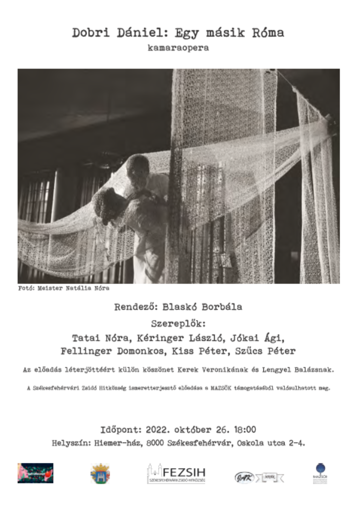 Színielőadás a Hiemer-házban