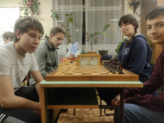 Karácsonyi sakkverseny a kollégiumunkban